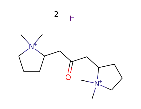 Molecular Structure of 59884-19-4 (Cuscohygrin-dimethoiodid)