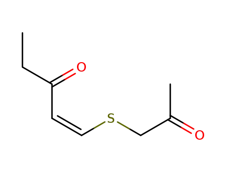 (Z)-1-(2-Oxo-propylsulfanyl)-pent-1-en-3-one