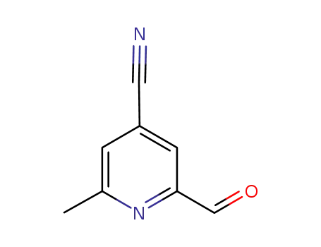 2-Formyl-6-methylisonicotinonitrile