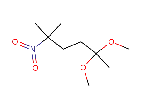 2,2-Dimethoxy-5-methyl-5-nitrohexane