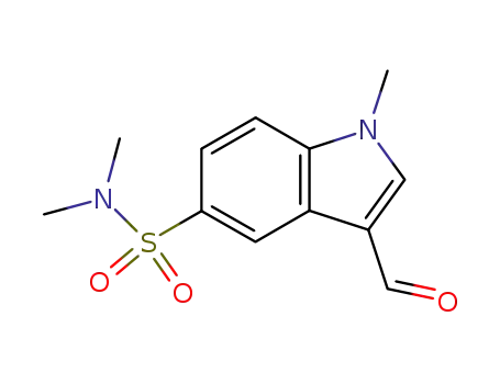 3-Formyl-1-methyl-1H-indole-5-sulfonic acid dimethylamide