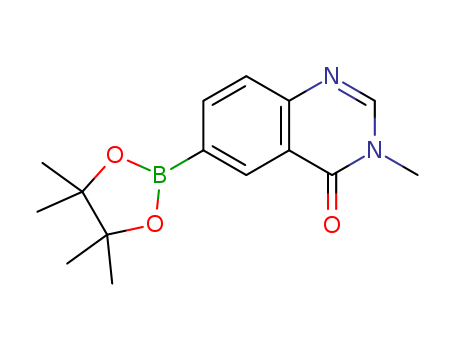 3-methyl-6-(4,4,5,5-tetramethyl-1,3,2-dioxaborolan-2-yl)quinazolin-4(3H)-one