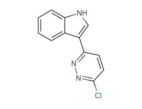 3-(6-CHLOROPYRIDAZIN-3-YL)-1H-INDOLE  CAS NO.129287-26-9