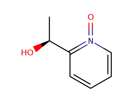 Molecular Structure of 129547-85-9 (2-Pyridinemethanol,alpha-methyl-,1-oxide,(S)-(9CI))