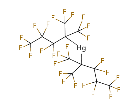 Mercury,bis[2,2,3,3,4,4,4-heptafluoro-1,1-bis(trifluoromethyl)butyl]-