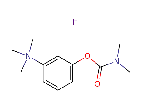 Molecular Structure of 1212-37-9 (3-[(dimethylcarbamoyl)oxy]-N,N,N-trimethylanilinium iodide)