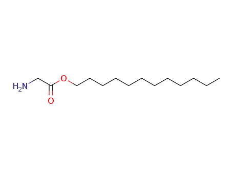 Molecular Structure of 13827-65-1 (Glycine, dodecyl ester)