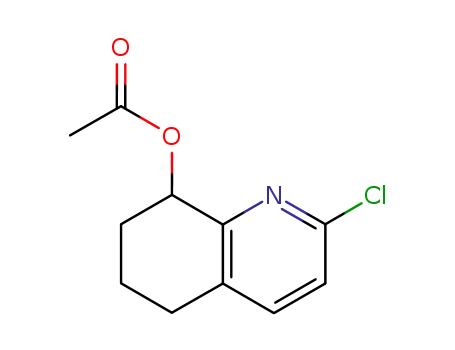 2-chloro-5,6,7,8-tetrahydroquinolin-8-yl acetate