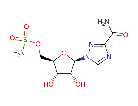Molecular Structure of 120615-22-7 (ribavirin 5'-sulfamate)