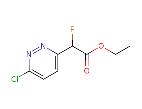 ethyl 2-(6-chloropyridazin-3-yl)-2-fluoroacetate