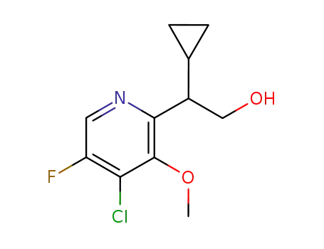 2-(4-Chloro-5-fluoro-3-methoxy-pyridin-2-yl)-2-cyclopropyl-ethanol