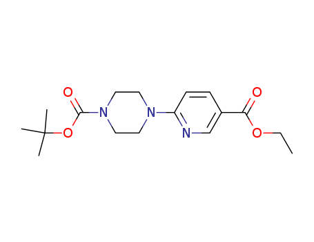 4-(5-Ethoxycarbonyl-pyridin-2-yl)-piperazine-1-carboxylic acid tert-butyl ester 201809-20-3