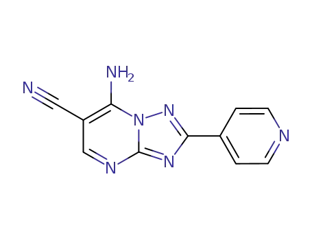 7-Amino-2-pyridin-4-yl[1,2,4]triazolo-[1,5-a]pyrimidine-6-carbonitrile