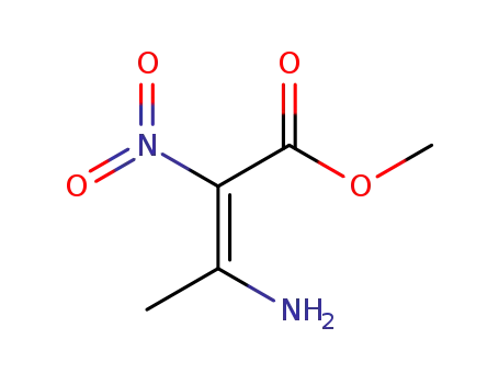 2-Butenoicacid,3-amino-2-nitro-,methylester,(E)-(9CI)