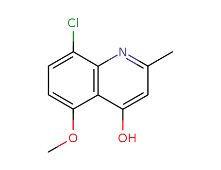 8- 클로로 -5- 메 톡시 -2- 메틸 퀴놀린 -4- 올