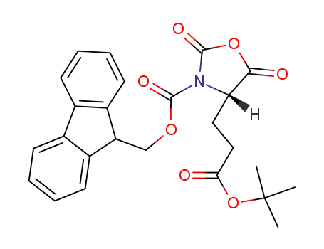 Molecular Structure of 129288-39-7 (FMOC-GLU(OTBU)-N-CARBOXYANHYDRIDE)