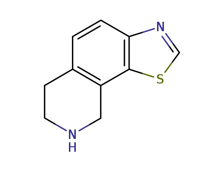 티아졸로[4,5-h]이소퀴놀린, 6,7,8,9-테트라하이드로-(9CI)