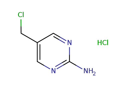 5-(CHLOROMETHYL)PYRIMIDIN-2-AMINE  CAS NO.120747-86-6