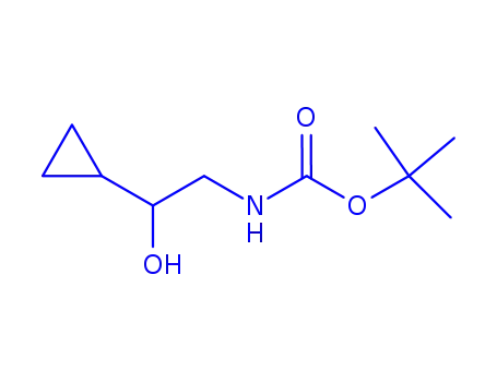 CARBAMIC ACID, (2-CYCLOPROPYL-2-HYDROXYETHYL)-, 1,1-디메틸에틸 에스테르