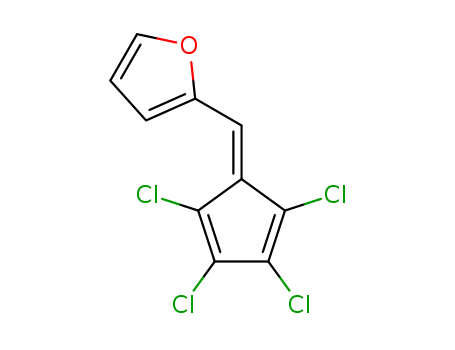 Furan,2-[(2,3,4,5-tetrachloro-2,4-cyclopentadien-1-ylidene)methyl]-