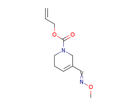 1(2H)-PYRIDINECARBOXYLIC ACID 3,6-DIHYDRO-5-((METHOXYIMINO)METHYL)-,2-ALLYL ESTER,(E)-CAS