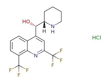 (S)-[2,8-bis(trifluoromethyl)quinolin-4-yl]-[(2S)-piperidin-2-yl]methanol