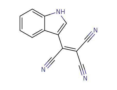 1,1,2-Ethenetricarbonitrile,2-(1H-indol-3-yl)- cas  1214-09-1