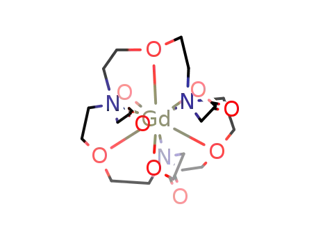 Molecular Structure of 129964-84-7 (gadolinium-1,7,13-triaza-4,10,16-trioxacyclooctadecane-N,N',N''-triacetic acid)