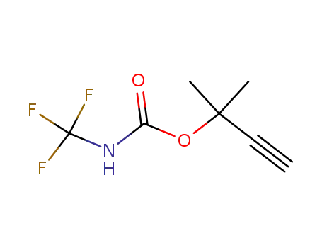 카르밤산, (트리플루오로메틸)-, 1,1-디메틸-2-프로피닐 에스테르(9CI)