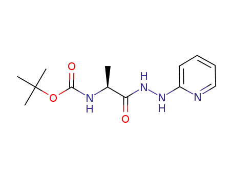 (S)-tert-Butyl (1-oxo-1-(2-(pyridin-2-yl)hydrazinyl)propan-2-yl)carbamate