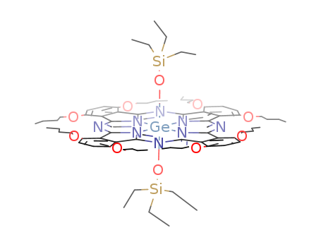 Germanium, (1,4,8,11,15,18,22,25-octabutoxy-29H,31H-phthalocyaninato(2 -)-N29,N30,N31,N32)bis(triethylsilanolato)-, (OC-6-12)-