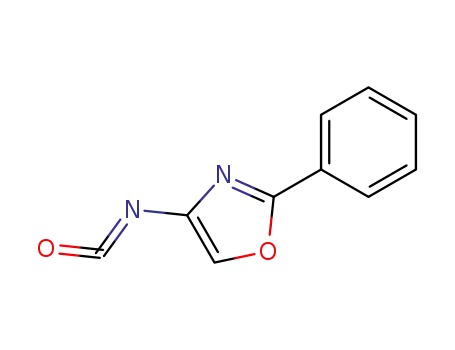 Isocyanic acid, 2-phenyl-4-oxazolyl ester (6CI)