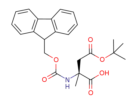 Molecular Structure of 1072845-47-6 (FMoc-α-Me-Asp(OtBu)-OH)