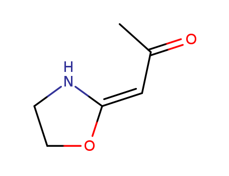2-PROPANONE,1-(2-OXAZOLIDINYLIDENE)-,(E)-