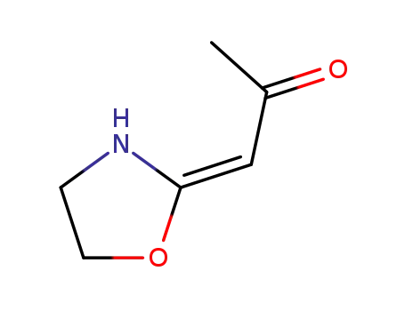 2-프로판온, 1-(2-옥사졸리디닐리덴)-(9CI)