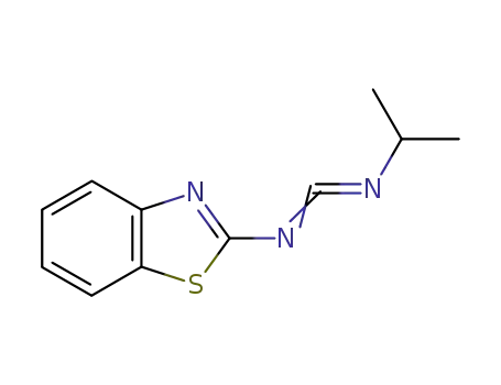 2-벤조티아졸라민,N-[(1-메틸에틸)카르본이미도일]-(9CI)