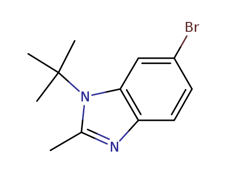 6-Bromo-1-tert-butyl-2-methyl-1H-benzo[d]imidazole