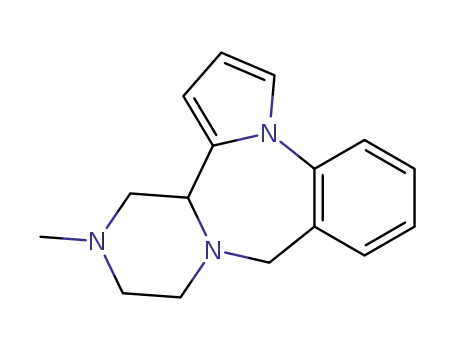 12,13,14,14a-Tetrahydro-13-methyl-9H,11H-pyrazino(2,1-c)pyrrolo(1,2-a)(1,4)benzodiazepine