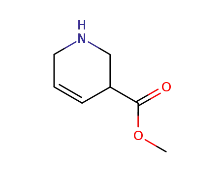 Molecular Structure of 121743-23-5 (3-Pyridinecarboxylicacid,1,2,3,6-tetrahydro-,methylester(9CI))