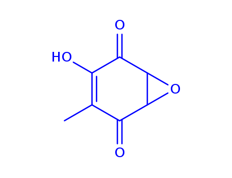 7-Oxabicyclo[4.1.0]hept-3-ene-2,5-dione,3-hydroxy-4-methyl-, (1R,6S)-