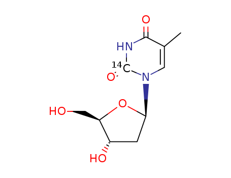 Thymidine-2-14C(6CI,7CI,9CI)