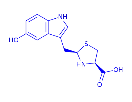 2-(3'-(5'-hydroxyindolyl)methyl)-1,3-thiazolidine-4-carboxylic acid