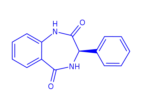 Molecular Structure of 1298016-01-9 ((3S)-3-phenyl-3,4-dihydro-1H-1,4-benzodiazepine-2,5-dione)