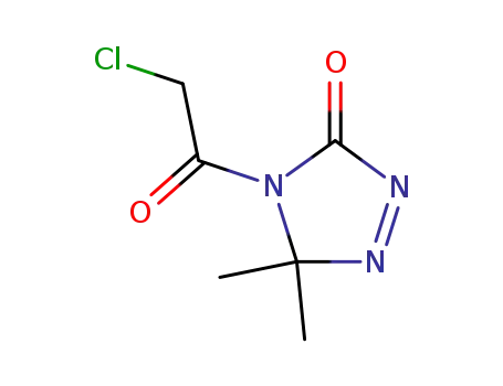 4-(2-Chloroacetyl)-5,5-dimethyl-4,5-dihydro-3H-1,2,4-triazol-3-one