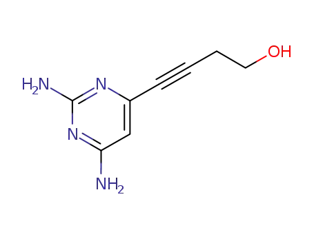 2,4-diamino-6-(4-hydroxybut-1-yn-1-yl)pyrimidine