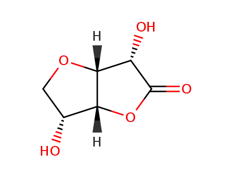 Molecular Structure of 121351-12-0 (D-Mannonic acid, 3,6-anhydro-, gamma-lactone (9CI))
