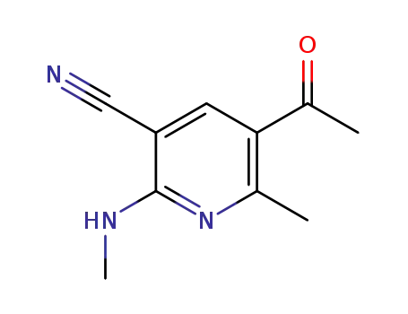 5-ACETYL-6-METHYL-2-(METHYLAMINO)NICOTINONITRILE