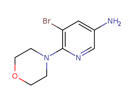 5-AMino-3-broMo-2-Morpholinopyridine