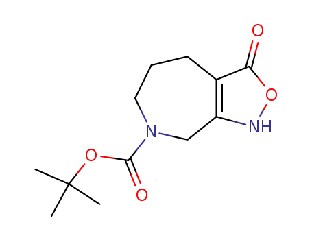 tert-butyl 1,3,5,6,7,8-hexahydro-3-oxo-4H-isoxazolo<4,3-c>azepine-7-carboxylate