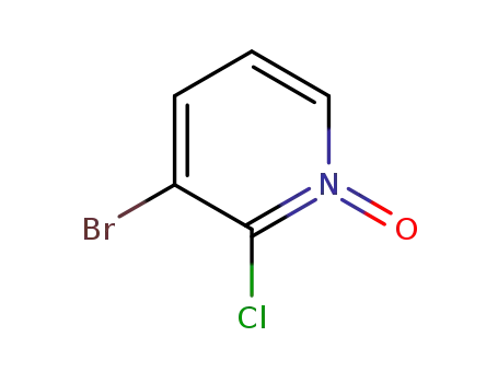 3-bromo-2-chloropyridine 1-oxide